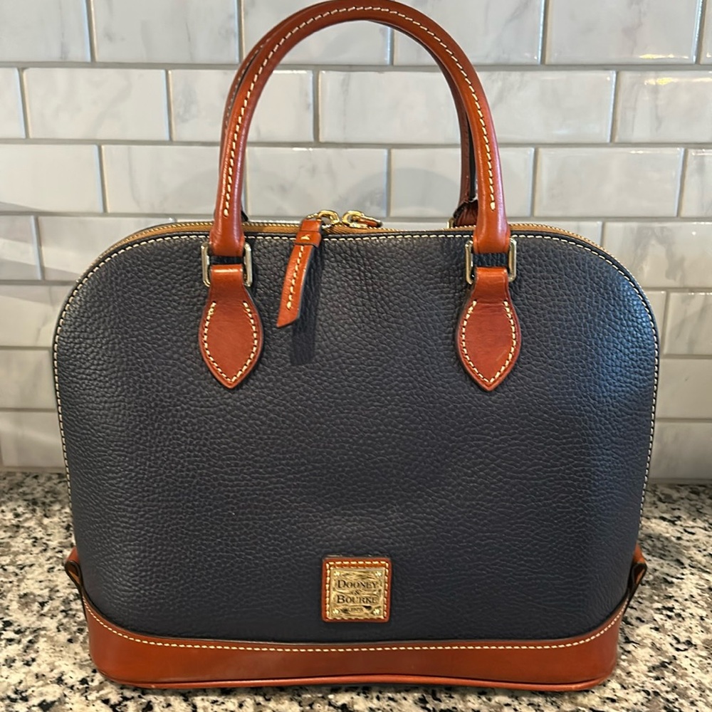 Dooney & Bourke satchel navy